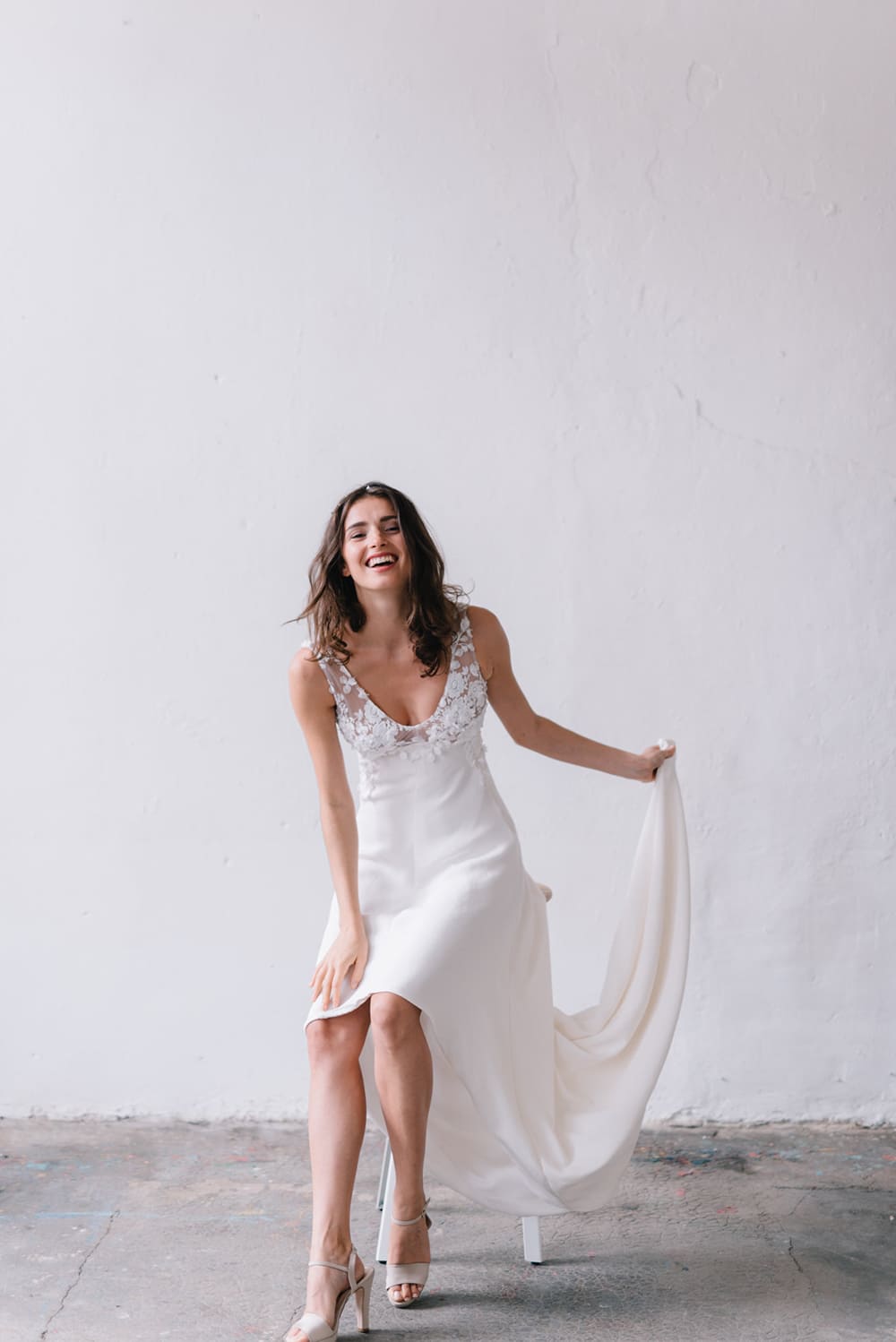 Robe de mariée sur mesure par Aurélia HOANG 2018