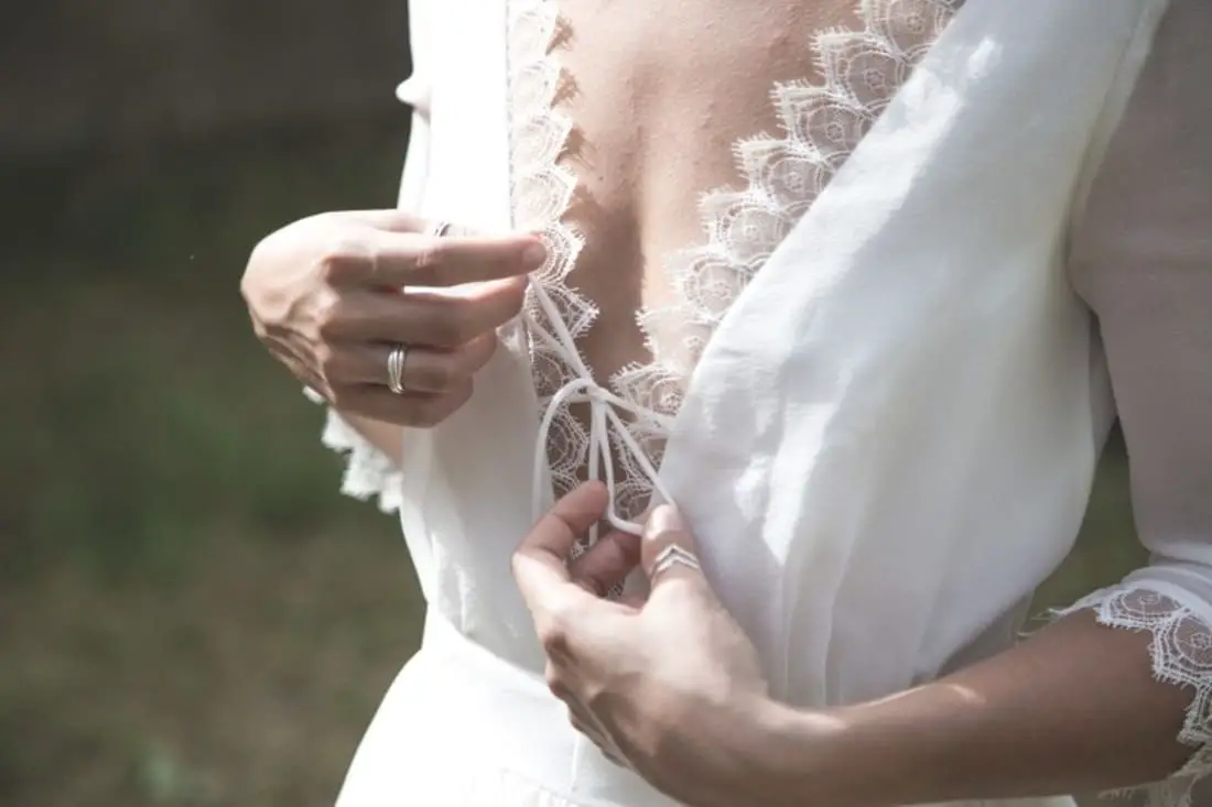 Robe de mariée RAE de Jeanne Source