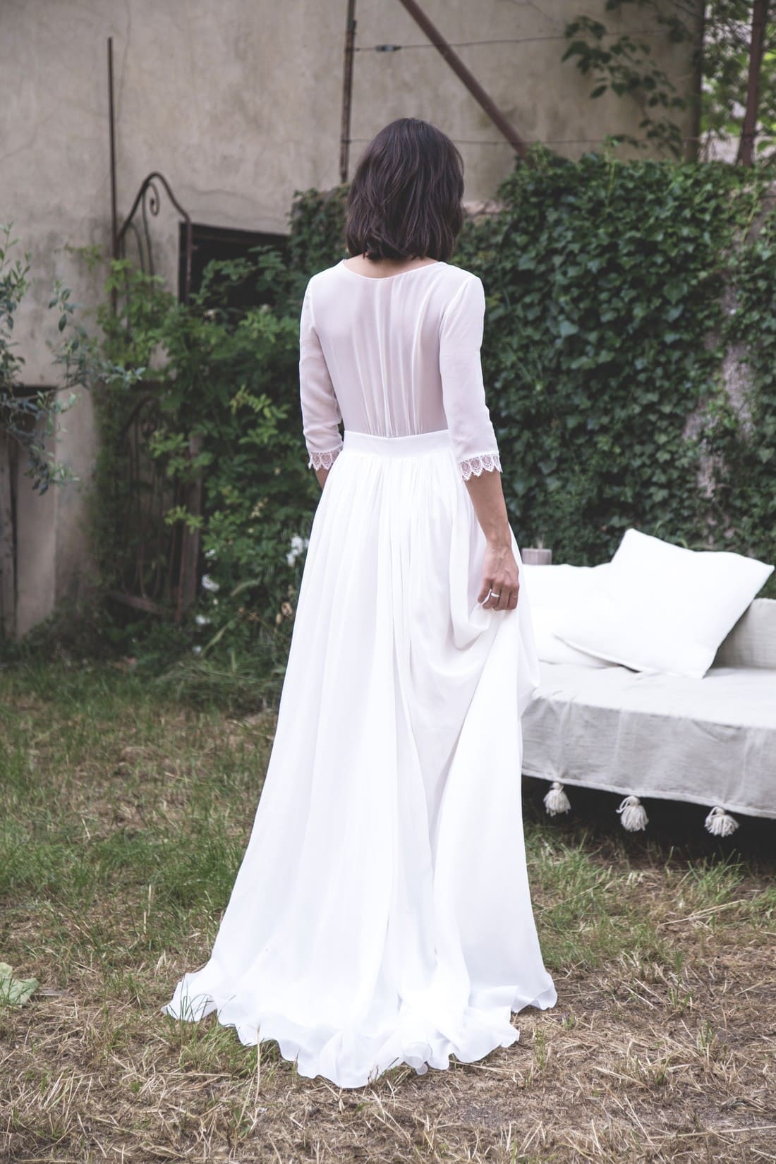 Robe de mariée Rae 2018 par Jeanne Source