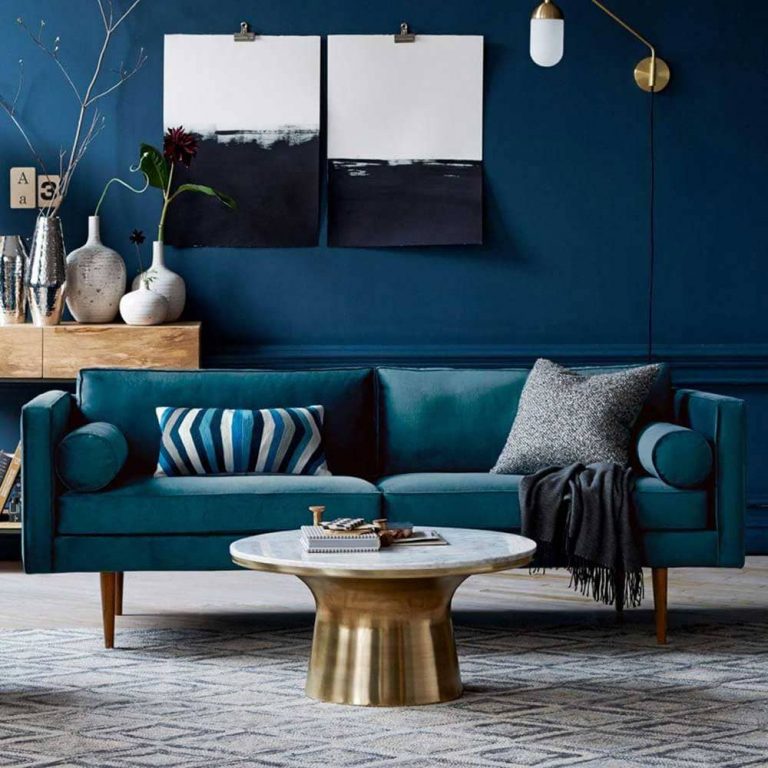 Bleu pétrole en déco pièce par pièce (+photos) | Decorazine.fr