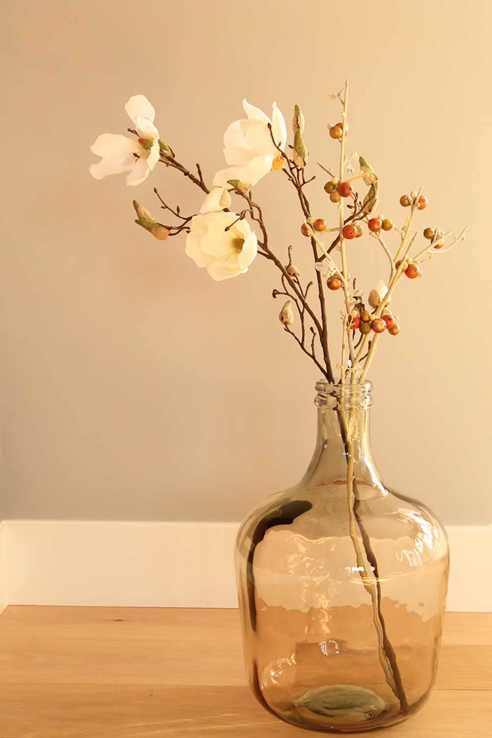 Grand vase en verre translucide - Decorazine.fr