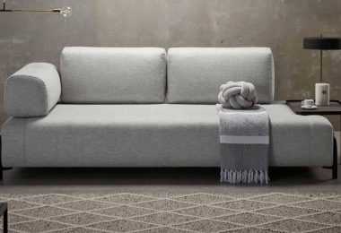 Canapé lit sans accoudoir modulable Compo Kave Home - Decorazine.fr
