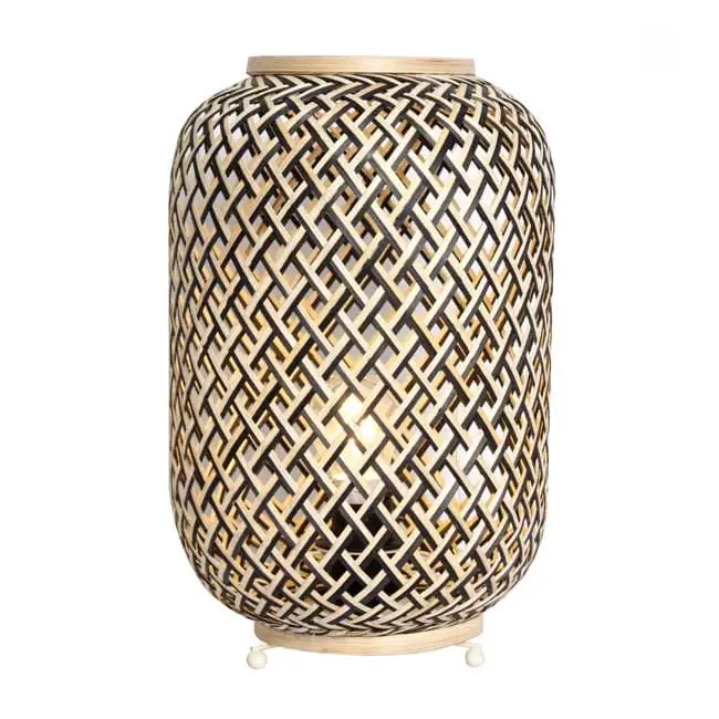 Lampe Bambou Cage - Decorazine.fr